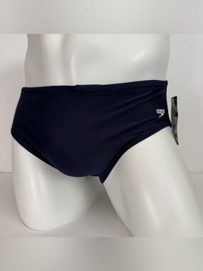 Speedo PowerFLEX Eco Swim Brief Navy Blue Size 34